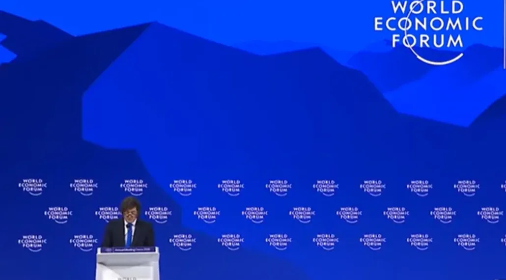 Milei en Davos: “El capitalismo de libre comercio es el único sistema justo»