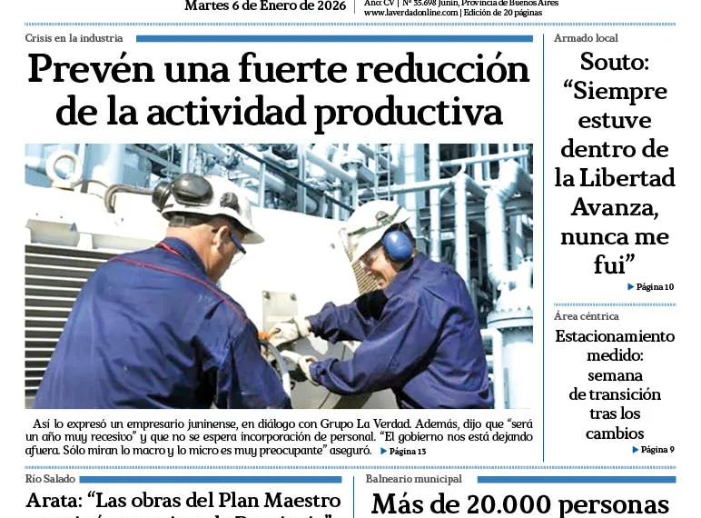 Martes 6 de enero de 2026
