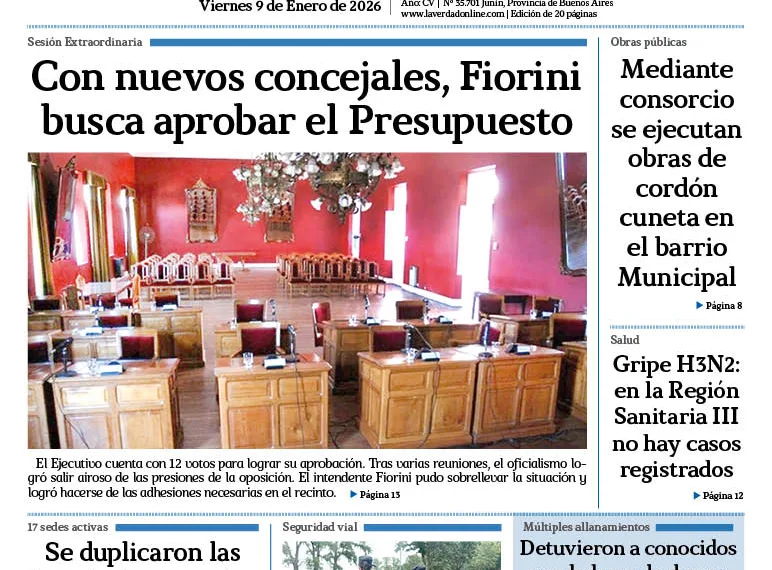 Viernes 9 de enero de 2026