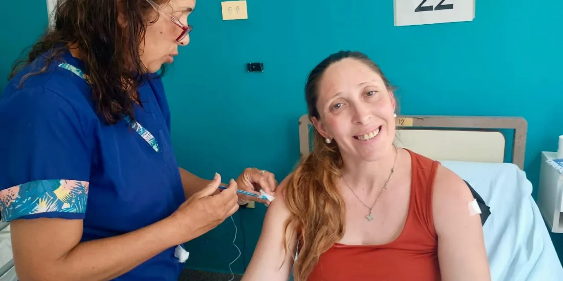 Comenzó la campaña de vacunación contra la bronquiolitis en el HIGA Junín