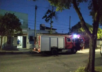 Principio de incendio en un  departamento de Villa Belgrano