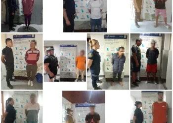 Aprehendidos por desobediencia, tenencia de arma blanca, peleas, ebriedad y hurto