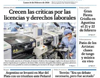 Lunes 16 de febrero de 2026