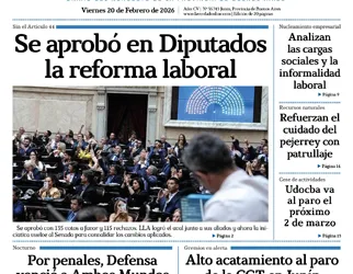 Viernes 20 de febrero de 2026