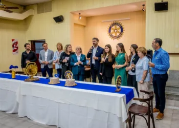 Fiorini valoró el Rotary Club Junín por sus 90 años: “Es fundamental en la construcción de la ciudad”