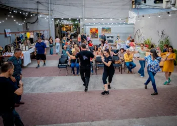 Patio de los Artistas: clases de tango y música en vivo fueron protagonistas