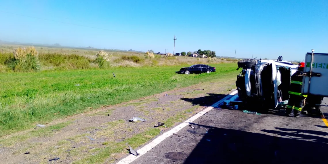 Ruta 65: una mujer de 83 años murió en un choque