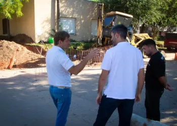 Extensión de la red cloacal en el barrio Ricardo Rojas