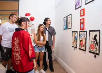Se inauguró la muestra de arte japonés “Apuntes de un camino”