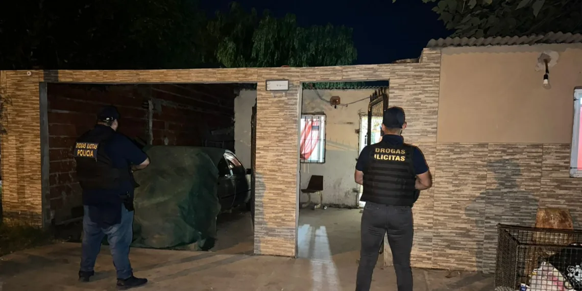 Barrio «La Celeste»: una mujer detenida por venta de cocaína