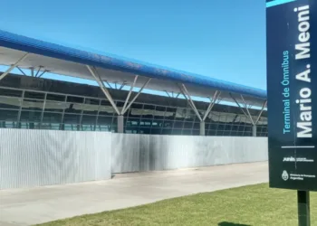 Se están construyendo los locales comerciales en la Terminal de Ómnibus