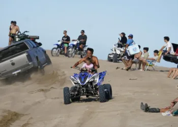Prohibieron todas las actividades motorizadas en los médanos de La Frontera en Pinamar