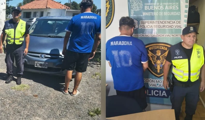 Un hombre fue detenido por circular con un auto que tenía pedido de secuestro activo