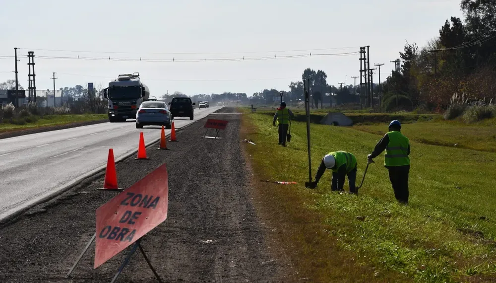 9 de Julio: el municipio impulsa que se siembren las banquinas de la Ruta Provincial 65
