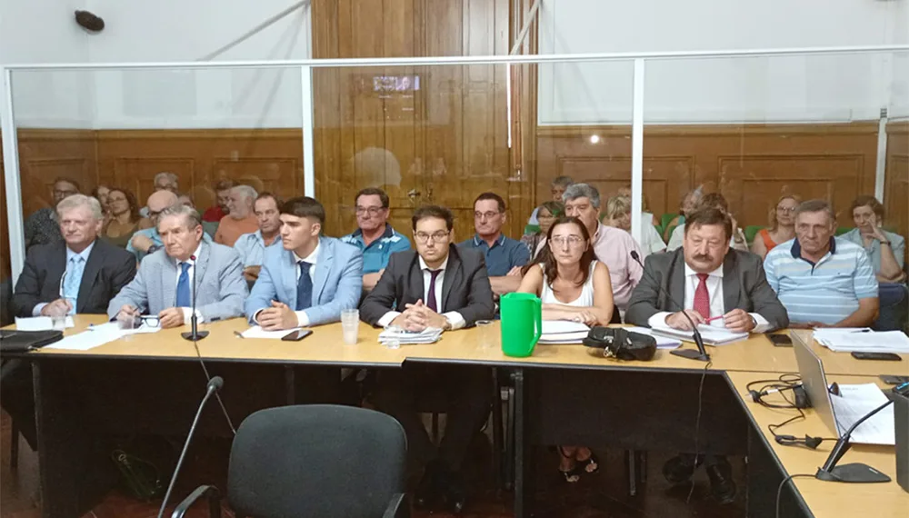 Sigue el juicio a los pergaminenses acusados de contaminar y enfermar con glifosato
