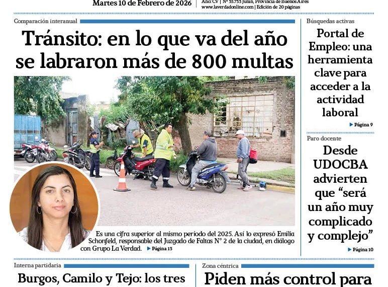 Martes 10 de febrero de 2026