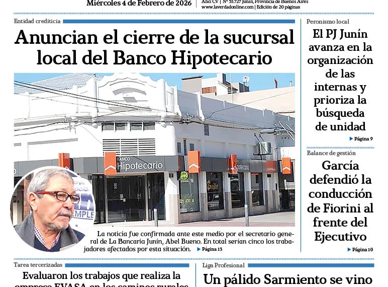 Miércoles 4 de febrero de 2026