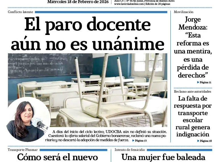 Miércoles 18 de febrero de 2026