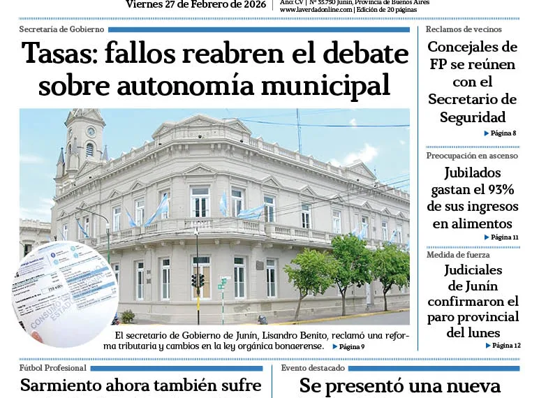 Viernes 27 de febrero de 2026