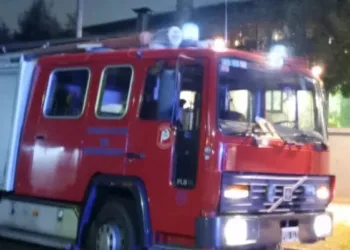 Bomberos acudieron a un incendio en una de las sedes de la UNNOBA