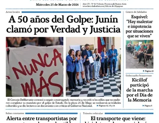 Miércoles 25 de marzo de 2026