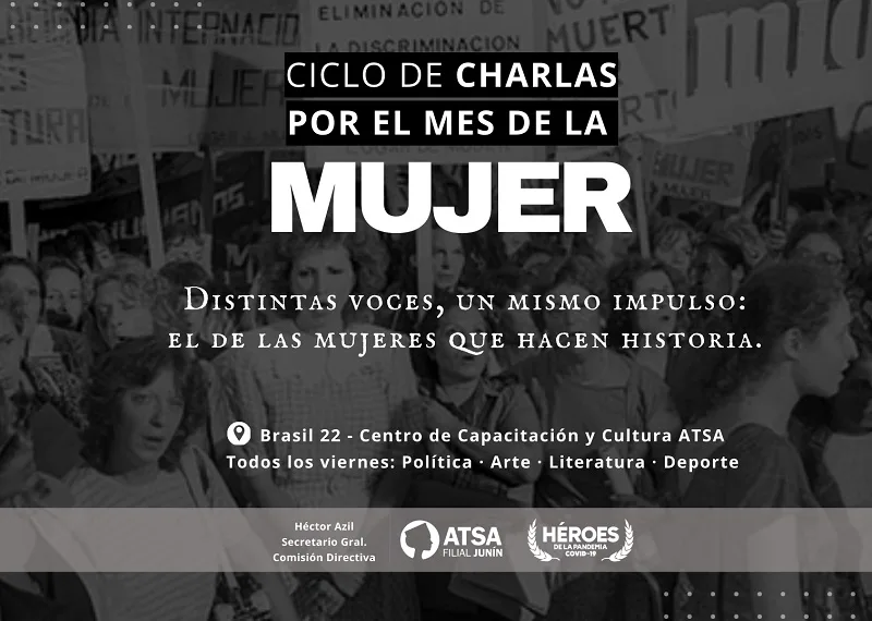 Voces de mujeres: sigue el ciclo de charlas organizado por ATSA Junín