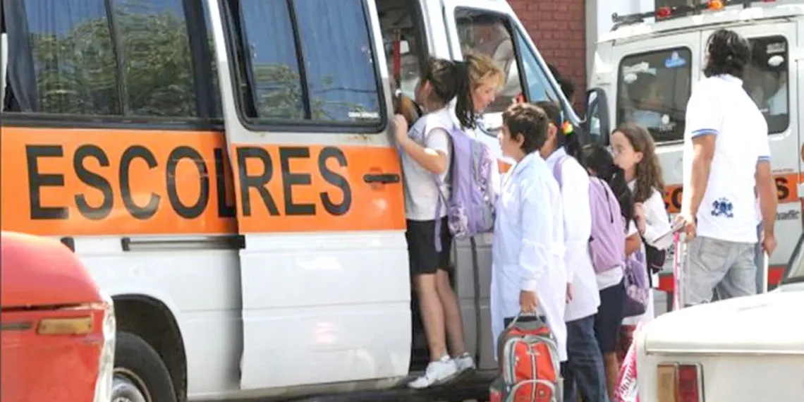 Aumento del 22% para transporte escolar 2026