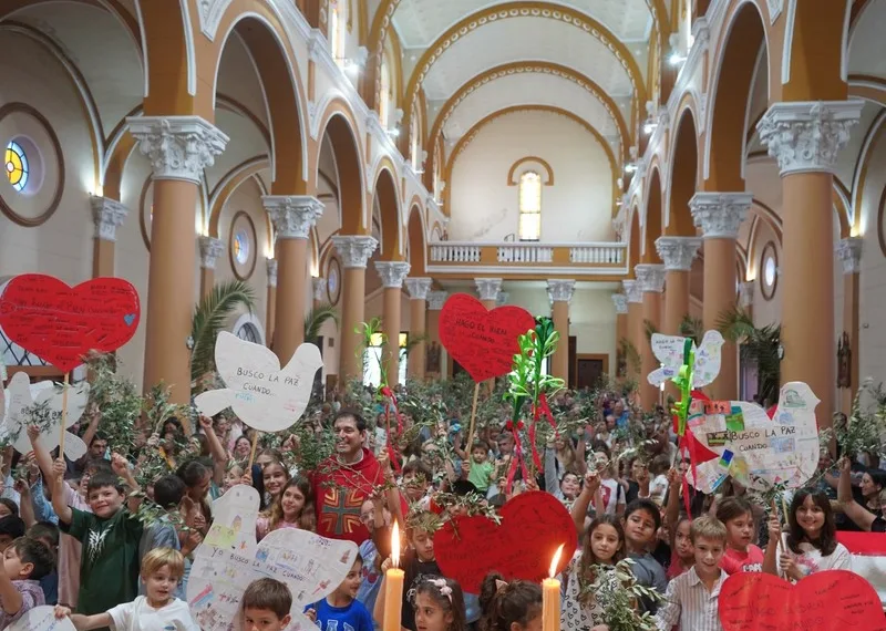 Comenzó en Junín la Semana Santa con el Domingo de Ramos