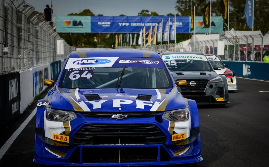 TC2000: Morillo terminó 4to y Ponce 9no. en el callejero de Buenos Aires