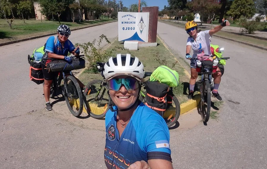 De Junín a Merlo: tres ciclistas locales unen la llanura con las sierras