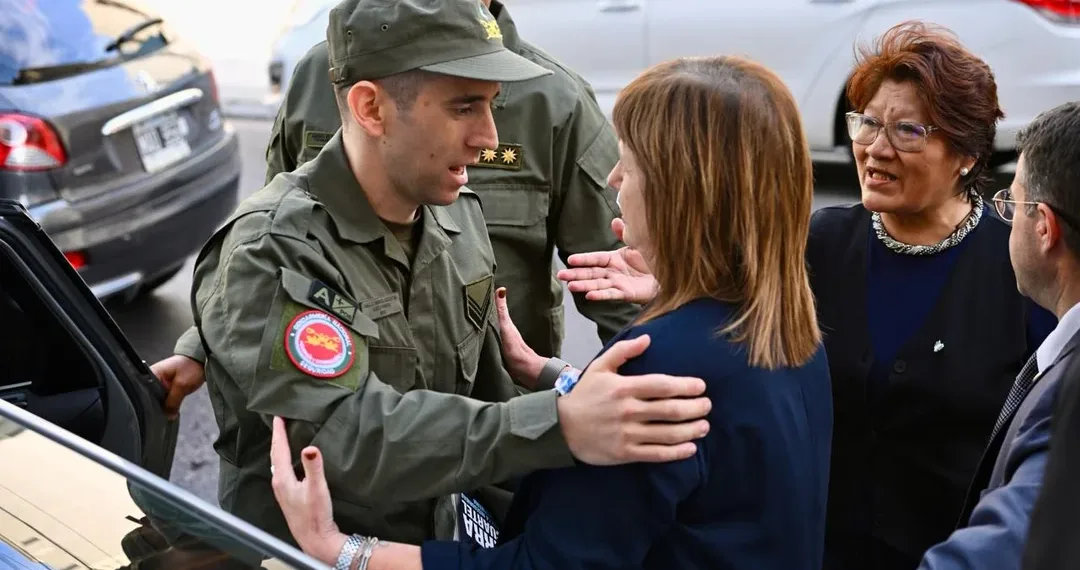 Bullrich recibió a Nahuel Gallo y dijo que hubo un intento de “apropiación” por parte de la AFA