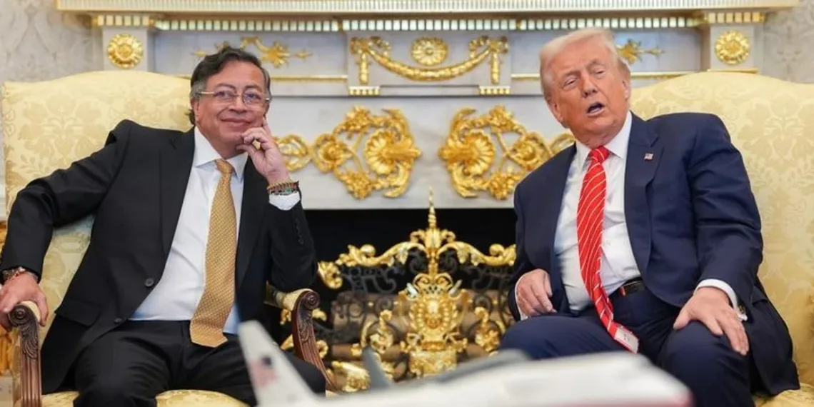 Trump se disculpó con Petro por no haberlo incluído en la cumbre Escudo de América
