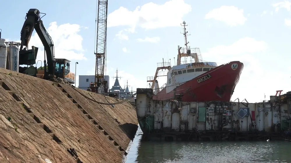 Mar del Plata: el Puerto recuperó 1.600 metros de frente de muelle