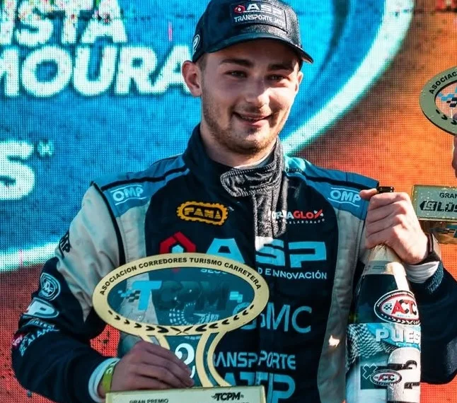 Nacho Quintana: el joven piloto de Junín que acelera a paso firme en el TC Pista Mouras