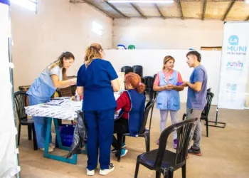 «La Muni en tu Barrio» llegó a los vecinos del barrio Los Almendros