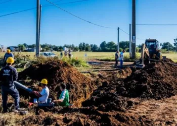 Extensión de red cloacal y agua potable para el Proyectar V