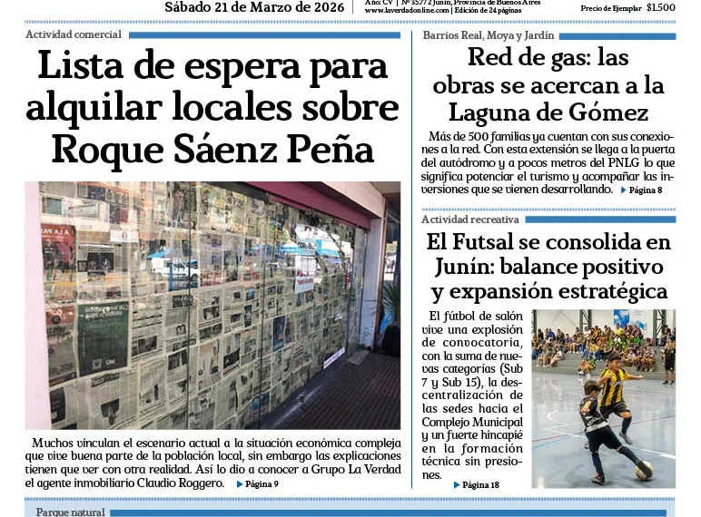 Sábado 20 de marzo de 2026