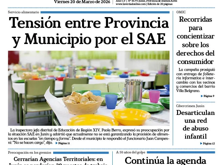 Viernes 20 de marzo de 2026