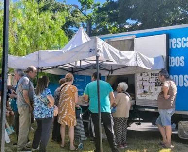 Este viernes llega el Camión de Lácteos y Pastas a Junín