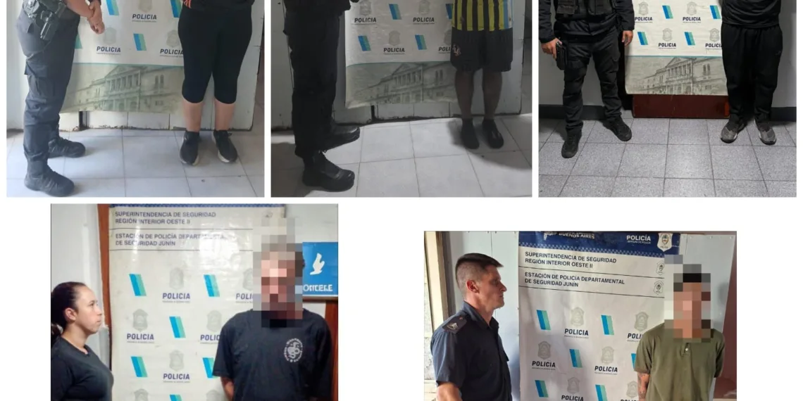Aprehendidos por encubrimiento, tenencia de droga e intento de usurpación
