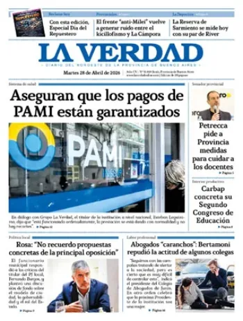 Martes 28 de abril de 2026