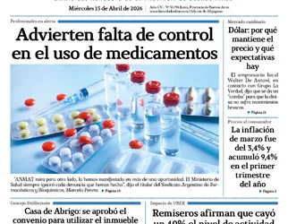 Martes 15 de abril de 2026