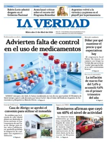 Martes 15 de abril de 2026