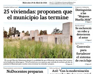 Miércoles 29 de abril de 2026