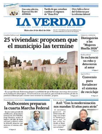 Miércoles 29 de abril de 2026