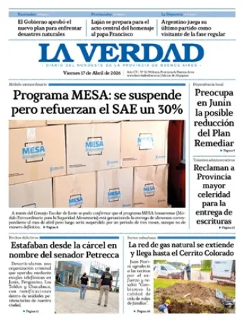 Viernes 17 de abril de 2026