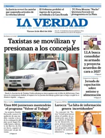 Viernes 24 de abril de 2026