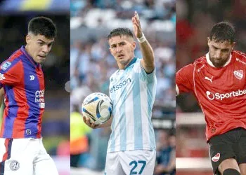 Juegan San Lorenzo, Racing e Independiente