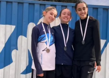 Agostina Zunino, subcampeona Provincial en 400 mts con vallas