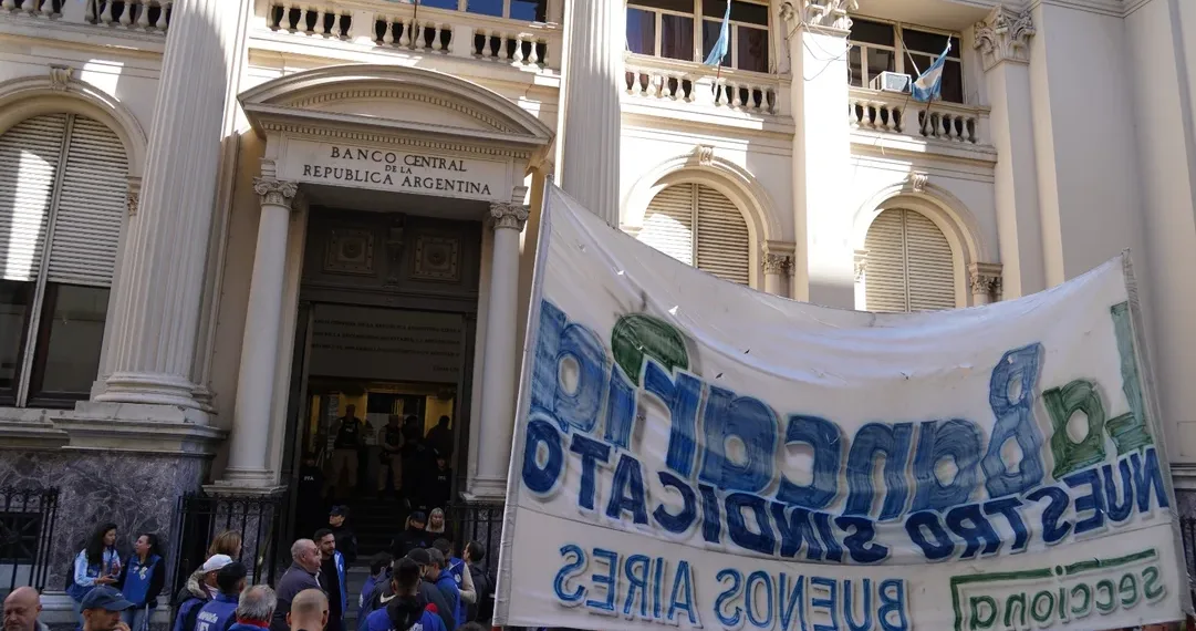 Paro en el Banco Central: qué se sabe sobre la medida de fuerza